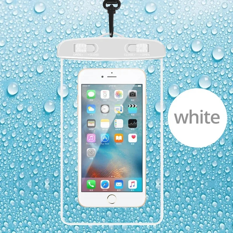 Waterproof Phone Case Swimming Water Proof Bag Universal Underwater Phone Protector Pouch PV Cover for Iphone 15 14 13 Pro Max