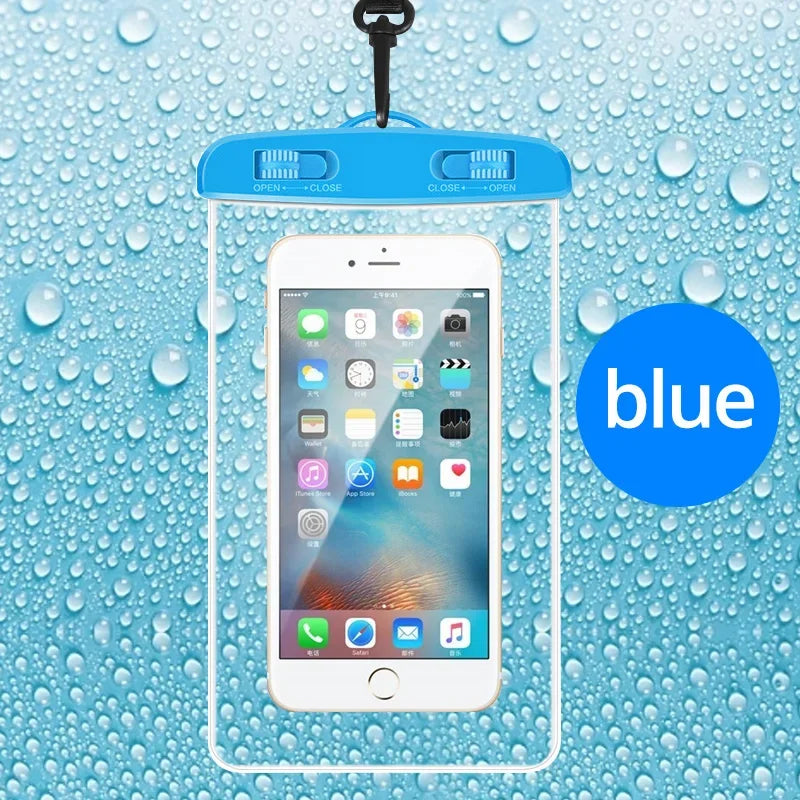 Waterproof Phone Case Swimming Water Proof Bag Universal Underwater Phone Protector Pouch PV Cover for Iphone 15 14 13 Pro Max