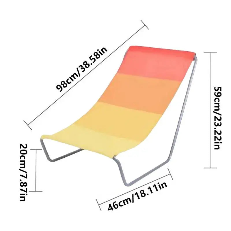 Sun Lounger Beach Portable Adjustable Sun Lounger Suitable for Beach Chair Sunbathing Tanning Picnic Outdoor Furniture
