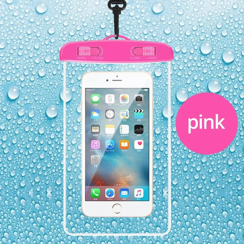 Waterproof Phone Case Swimming Water Proof Bag Universal Underwater Phone Protector Pouch PV Cover for Iphone 15 14 13 Pro Max