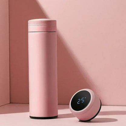 500ML Intelligent Temperature Thermos Bottle Sports Water Cup Car Insulated Cup Keeps Cold and Heat Thermal Mug Vacuum Flasks
