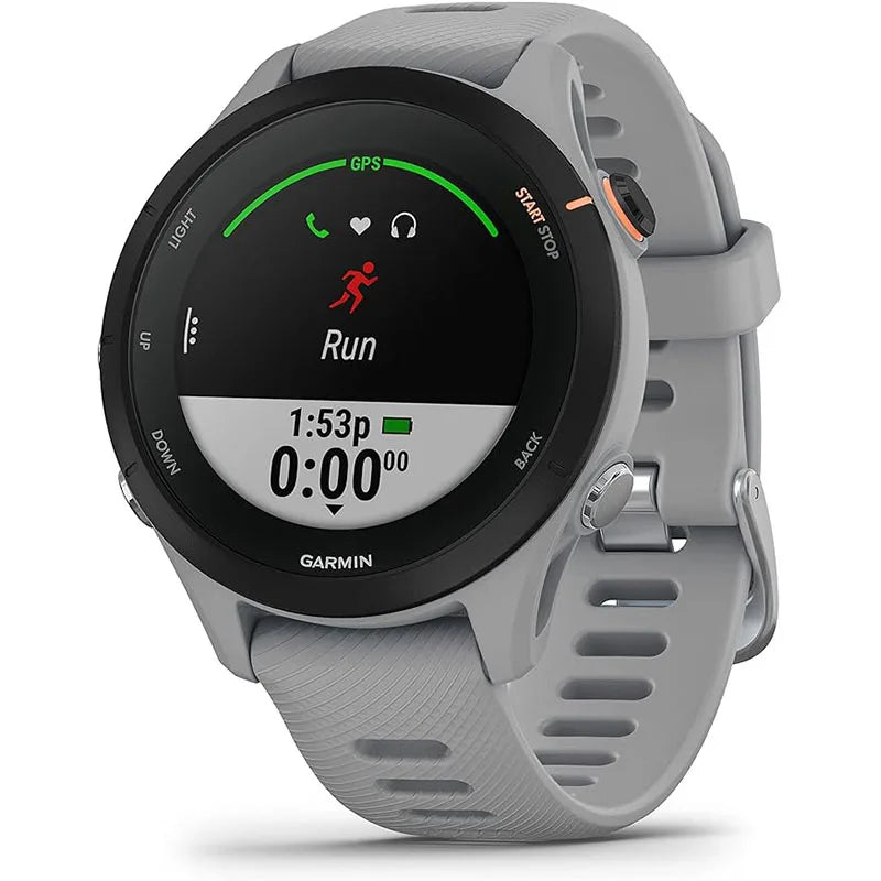 Forerunner 255 Sports Smartwatch 46Mm 1.3'' Color Screen 14 Days Battery Life 4GB RAM NFC Bluetooth Wifi 5ATM Waterproof